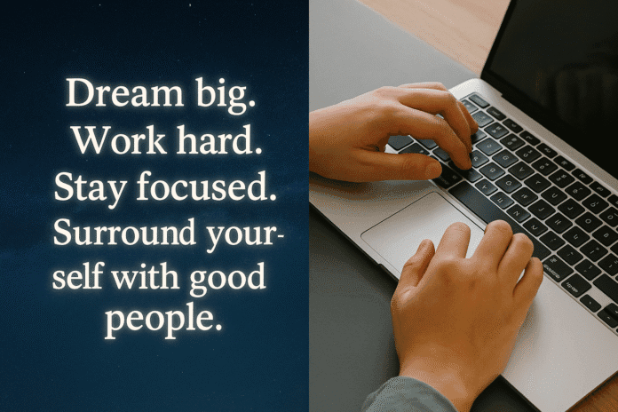 "Motivational English Quote: Your only limit is your mind"