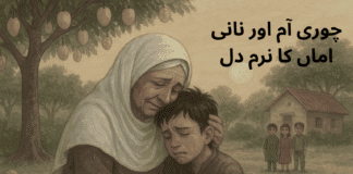 چوری آم اور نانی اماں کا نرم دل – ایک سبق آموز کہانی "The Stolen Mangoes and the Kind Grandmother – Moral Story for Kids in Urdu and English"