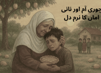 چوری آم اور نانی اماں کا نرم دل – ایک سبق آموز کہانی "The Stolen Mangoes and the Kind Grandmother – Moral Story for Kids in Urdu and English"