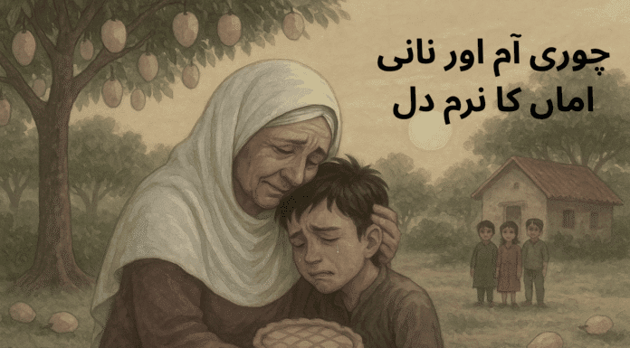 چوری آم اور نانی اماں کا نرم دل – ایک سبق آموز کہانی "The Stolen Mangoes and the Kind Grandmother – Moral Story for Kids in Urdu and English"