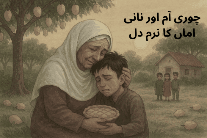 "The Stolen Mangoes and the Kind Grandmother – Moral Story for Kids in Urdu and English"