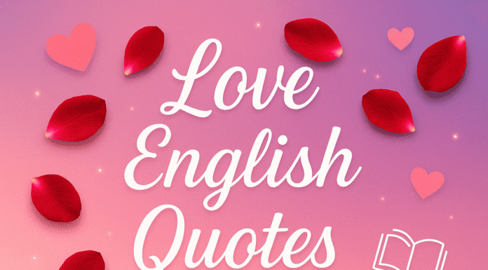 Timeless Love English Quotes to Touch Your Heart