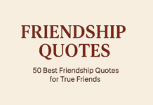 Top Friendship Quotes to Celebrate True Friends Friendship Quotes Collection 2025 – Best Quotes for True Friends