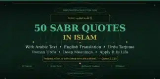 50 Sabr Quotes in Islam — Quran & Hadees on Patience with Urdu Translation Sabr quotes in Islam with Arabic Urdu and English translation