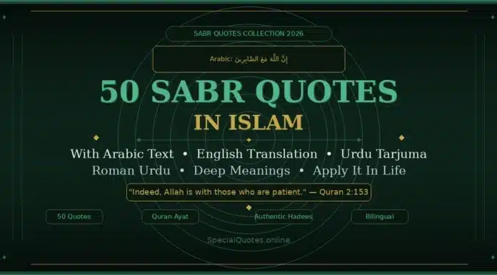 50 Sabr Quotes in Islam — Quran & Hadees on Patience with Urdu Translation Sabr quotes in Islam with Arabic Urdu and English translation