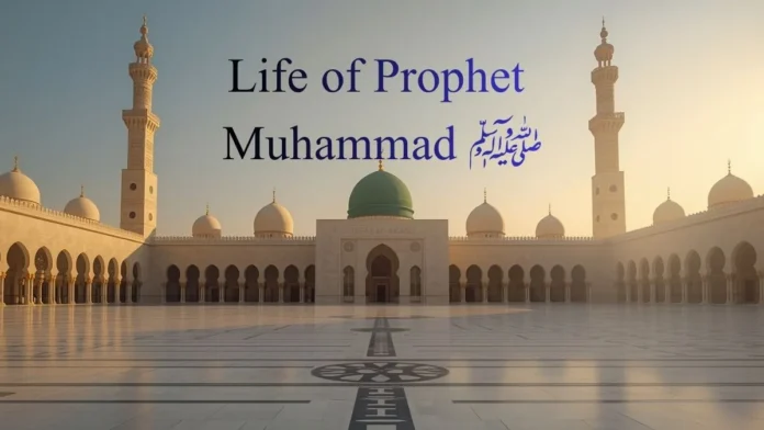 Life of Prophet Muhammad ﷺ Life of Prophet Muhammad ﷺ – Masjid an-Nabawi in Madinah