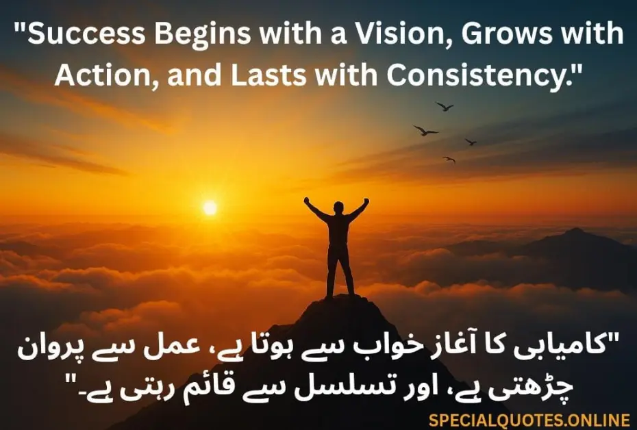Motivational Quote Urdu English