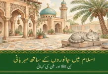اسلام میں جانوروں کے ساتھ مہربانی – نبی ﷺ اور بلی کی کہانی اسلام میں جانوروں کے ساتھ مہربانی
