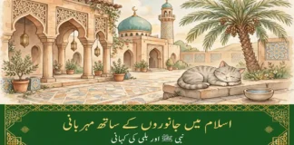 اسلام میں جانوروں کے ساتھ مہربانی – نبی ﷺ اور بلی کی کہانی اسلام میں جانوروں کے ساتھ مہربانی